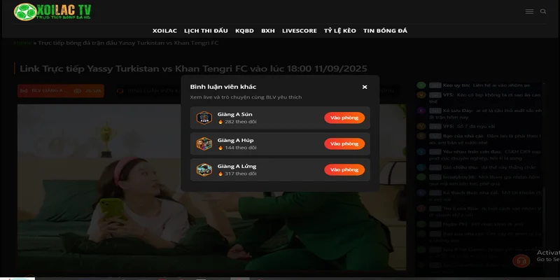 Cách Giảm Độ Trễ Khi Xem Trực Tiếp Bóng Đá Trên Xoilac TV 1 Xoilac TV có nhiều đường truyền khác nhau không lo bị trễ